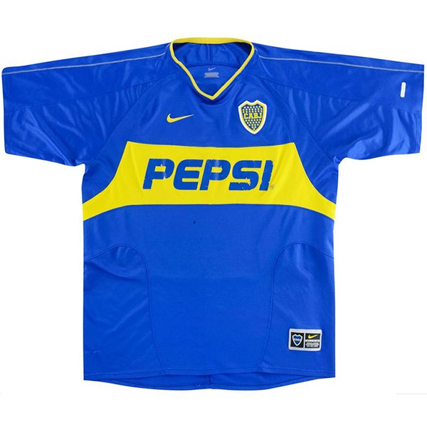 Tailandia Camiseta Boca Juniors 1st Retro 2003 2004 Azul